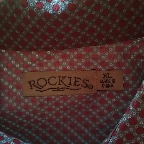 Rockies Western Shirt - Picture 6 of 6